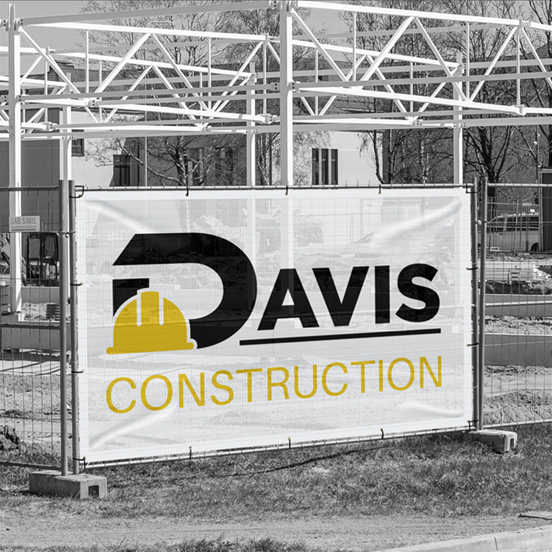 8oz Standard Mesh Banner